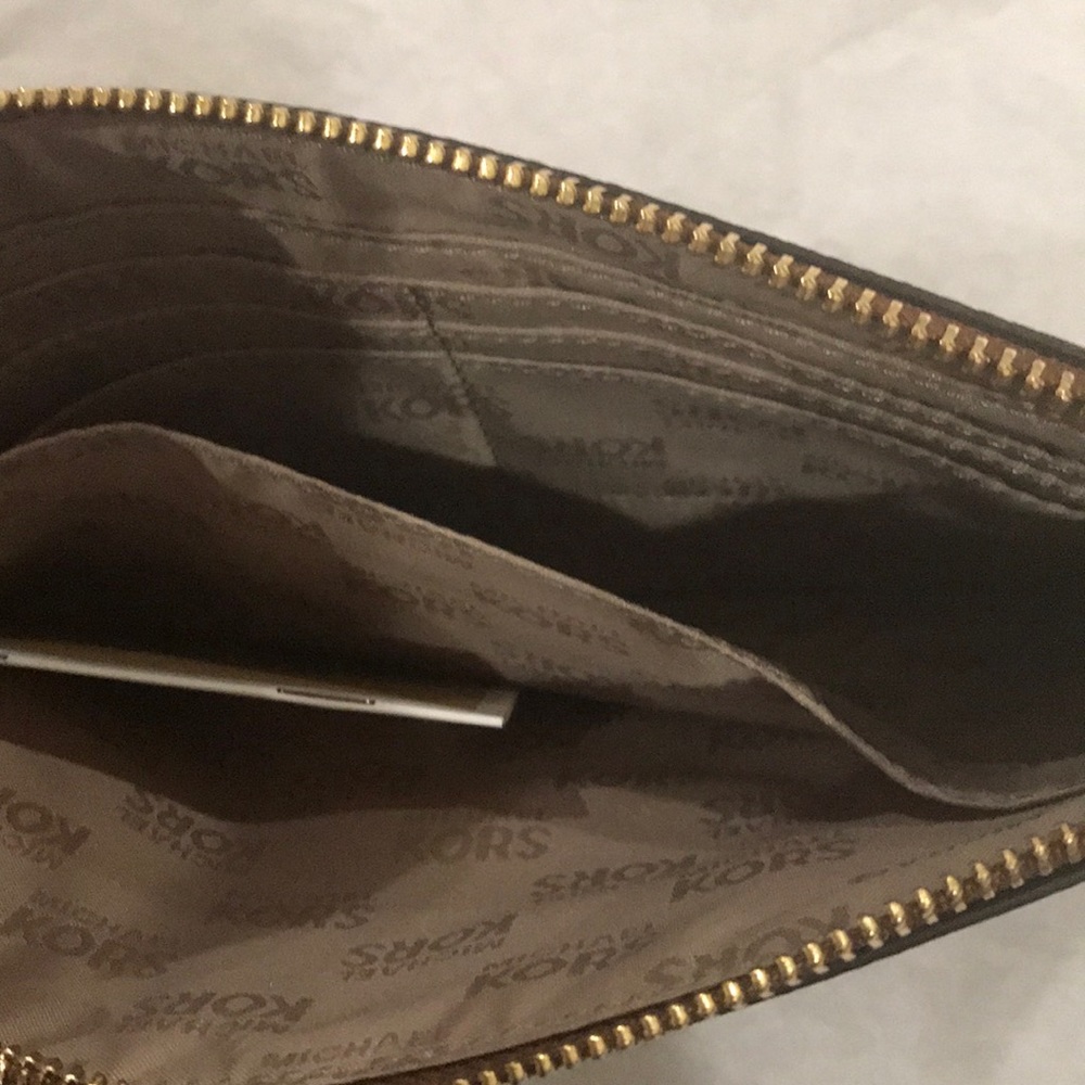 Michael Kors Leather Clutch - Picture 5 of 5
